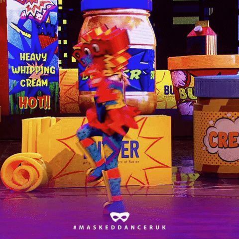 Boom Costume GIF by The Masked Singer UK & The Masked Dancer UK