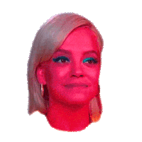 lily allen yes Sticker by Josh Rigling