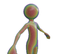 Happy 3D Sticker