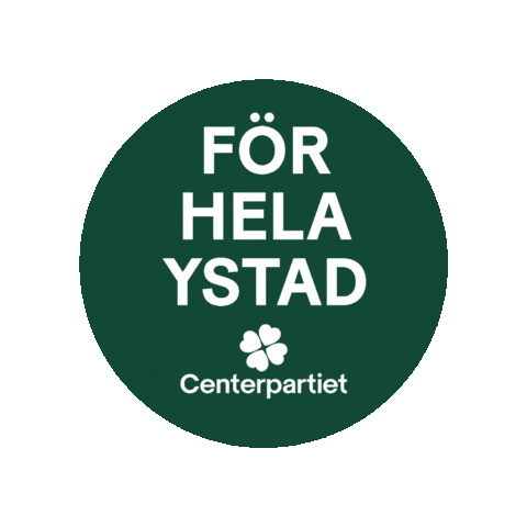 Ystad Sticker by Centerpartiet