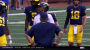 Ruiz And Patterson Michigan Football GIF by Michigan Athletics