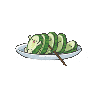 Cucumber Sticker
