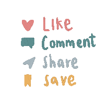 Save Show Love Sticker by ArtCloud.lk