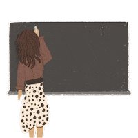 American Dream Teacher Sticker by INTO ACTION