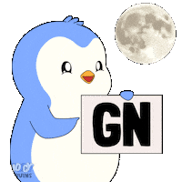 Good Night Sticker by Pudgy Penguins