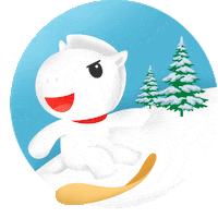 Snow Shopping Sticker by JD.ID Official