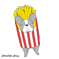 french bulldog dog Sticker by Paperchase
