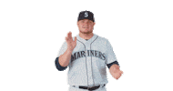 seattle mariners clap Sticker by MLB