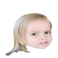 No Confused Sticker by imoji