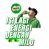 Level Up Basketball Sticker by MILO Indonesia