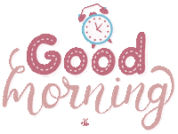 Good Morning Sticker by KC Chic Designs