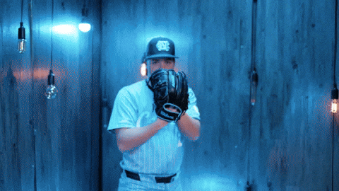 University Of North Carolina Baseball GIF by UNC Tar Heels