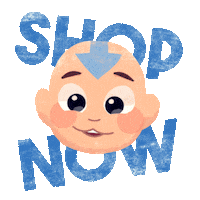 Avatar The Last Airbender Shop Now Sticker by cosmiccowzine
