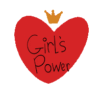 Girls Power Love Sticker