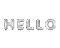 baloons hello Sticker by Miami International University of Art & Design