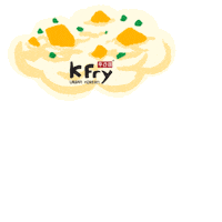 Raining Merry Christmas Sticker by K Fry My