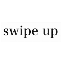 keepyourchinup swipe up keepyourchinup swipe up simple swipe up black and white Sticker