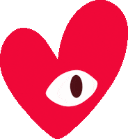 Heart Love Sticker by Toni Bee