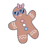 Christmas Dessert Sticker by Doughnut Time UK