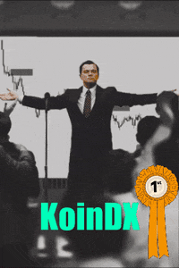 KoinDX crypto winner blockchain winning GIF