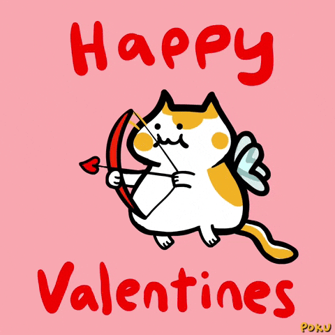 Valentines Day GIF by Poku Meow