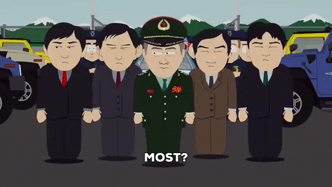 asian suit GIF by South Park 