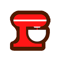 SugaryTimes bakery mixer sugarytimes Sticker