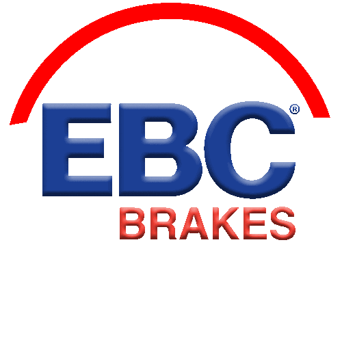 EBCBrakesMedia logo red cars spin Sticker