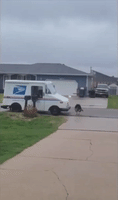 Turkey Chases Mail Truck