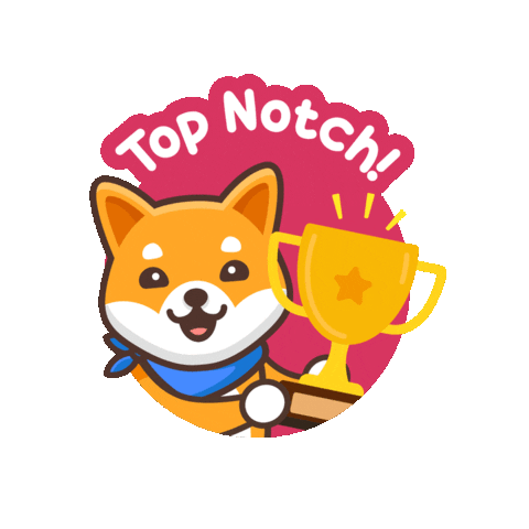 Top Notch Sticker by Kami