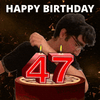 47Th Birthday GIF