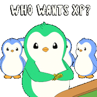 Happy Penguin Sticker by Abster