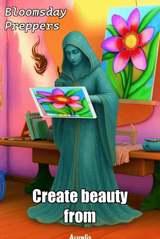 Art Pink GIF by Bloomsday Preppers