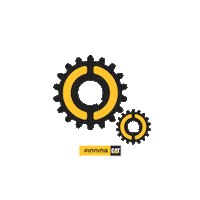 Finning finning sudamerica finning cat finningcat finninglatam Sticker