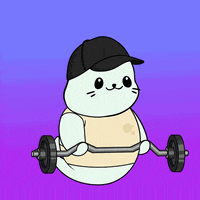 Work Out Fun GIF by Sappy Seals Community