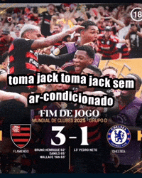 Flamengo 3 Vs 1 Chelsea GIF
