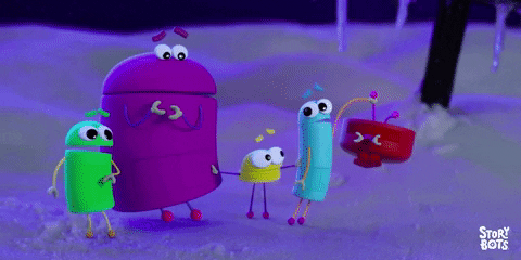 Freezing Snow Day GIF by StoryBots