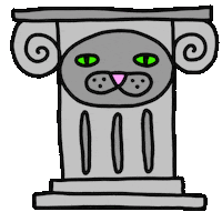 Control Center Cat Sticker
