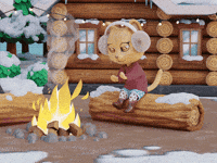 Cat Christmas GIF by Lucky Kat Studios