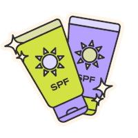 Beauty Sun Sticker