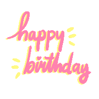 Happy Birthday Sticker