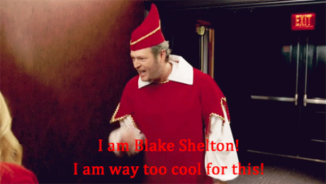 blake shelton television GIF by The Voice