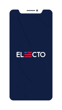 ElectoApp phone vote electo Sticker