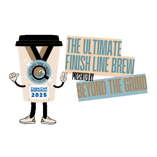 Cape Cod Marathon Sticker by Beyond the Grind