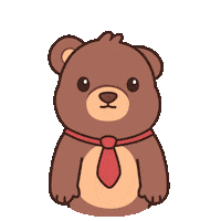 Teddy Bear Dancing Sticker by BEARISH
