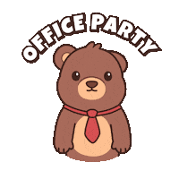 Teddy Bear Dancing Sticker by BEARISH