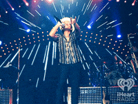 excited bruno mars GIF by iHeartRadio
