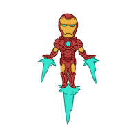 captain america marvel STICKER by imoji