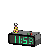 Celebrate New Year Sticker by Percolate Galactic