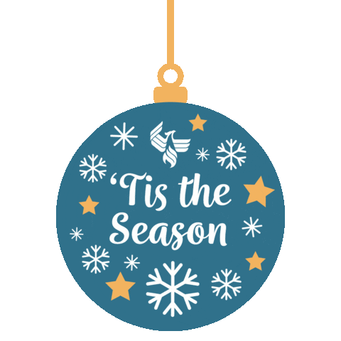 Happy Christmas Tree Sticker by University of Phoenix